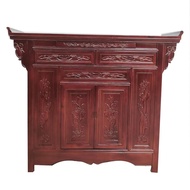 HY&amp; Wholesale Old Elm Altar Buddha Shrine Household Economical Solid Wood Altar Cabinet Altar Incense Burner Table Chine