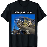 Men's cotton T-shirt Memphis Belle B-17 Flying Fortress Heavy Bomber T-Shirt