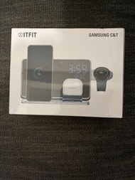 Samsung x ITFIT 三合一無線充電板配備 30W 速度充電器