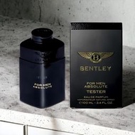 【Orz美妝】Bentley 賓利 絕對自信 男性淡香精 TESTER 100ML FOR MEN ABSOLUTE
