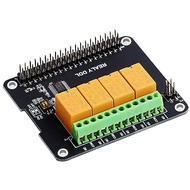 52Pi Raspberry Pi Expansion Board 4 Channel Relay Board Module Power Relay Module for Raspberry Pi 4