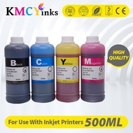 KMCYinks 500ml Printer Ink Refill Kit Black Color For HP302 XL Ink Cartridges Deskjet 2130 2131 1110 1111 1112 3630 Printer