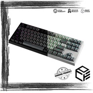 TECWARE PHANTOM+ ELITE 87 RGB MECHANICAL WIRELESS GAMING KEYBOARD ( BLACK / WHITE )