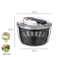 Salad Spinner 3L  Manual Lettuce Spinner & Fruits Vegetable Washer