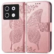 Luxury Leather Case For Infinix Zero 30 Flip Wallet Protective Shockproof Card Slot Case For Infinix