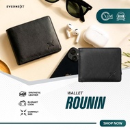 Evernext Men Bifold Wallet Rounin Leather