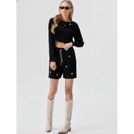 Y2K Retro Star Reflective Short Pants Y2K/ ReflectiveBINTANG