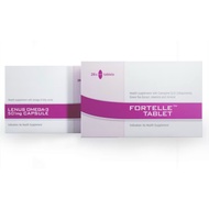 Fortelle Tablet 28s + Lenus Omega 3 for Female Fertility exp 1/2027