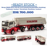 Herpa 316651 MAN TGS NN (4x4) Schmitz Rundmulden-Sattelzug "Schlenter Aachen" (Nordhein-Westfalen/Aa