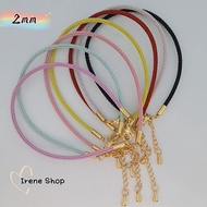 (2mm/2.5mm) Adjustable Waterproof Steel Wire Rope Bracelet