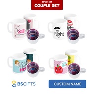 Couple Anniversary Ceramic I Love You Indesign Mug Couple Set Couple Anniversary personalised gifts 