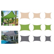 [szxflie3xh] Fabric Awning Shelter, Waterproof Shade Sail Rectangle Awning Canopy for Patio