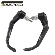 SEMSPEED รถจักรยานยนต์เบรคคลัทช์ก้านมือบาร์ยามป้องกันสำหรับ Yamaha MT-01 MT-03 MT-07 Tracer MT-09 XS