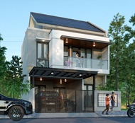 JASA ARSITEK DESAIN RUMAH MINIMALIS MODERN