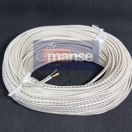 - Awg24 Double 2x18 White Cable Awg 24 2x18 0.12 50m Cable/