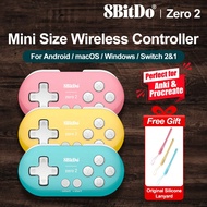 8BitDo Mini Size Gamepads PC Shortcut Key For Anki Procreate MacOS Keyboard Mode Zero 2 Controller C