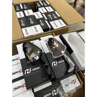 H2C Rearview Mirror - New Model 2026 6 Sides White Glass Better Viewing Angle H2C Mirror H2C Side Mi