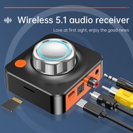 High-End Bluetooth Audio Receiver Digital Adapter AXU Optical Fiber Coaxial TF Card Power Amplifier 