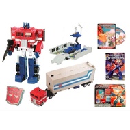 TRANSFORMERS UNIVERSE G1 OPTIMUS PRIME WITH TRAILER DELUXE RELEASE 25TH ANNIVERSARY EXCLUSIVE