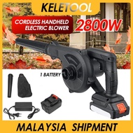 Tembak Mesin angin air Blower Rumput cordless portable blower Vacuum dan blower penyembur air bateri