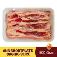 AUS Shortplate Premium Daging Slice 500gr