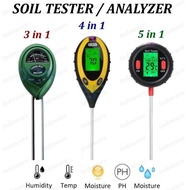 Sale Digital Soil Analyzer Tester Meter Alat Ukur Ph Tanah 3 4 5 In 1