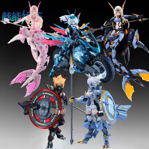 NUKE MATRIX Original MODEL KIT Hurricane Locust & Magic Wolf & Karolina Rolfi & Abyssal Songstress &