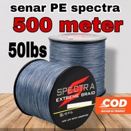 PROMO senar PE no 02, 04, 06, 1.0, 1.2, 2.5, 3.0, 5.0 panjang 100-500 meter  8-16lbs [bisa COD ] SEN