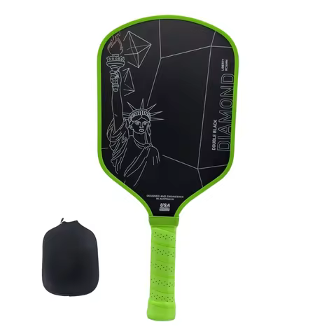 SONGYI Six Zero pickleball Racket Thermoformed T700 Double Black Diamond 16mm Professional Grade Pic