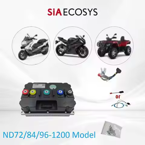 FarDriver Controller ND721200 ND841200 ND961200 BLDC 600A 8-12kW 96V High Power Electric Motorcycle 