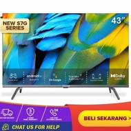 Unik LED TV Coocaa 43 inch Coocaa 43S7G Smart Android 11 Limited