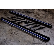 [READY STOCK FAST SHIPPING] Proton X70 X50 Side Step Running Board New Design &amp; Thickness Bracket Black + Stripe