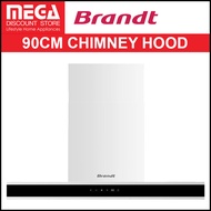 BRANDT AD1200X 90CM CHIMNEY HOOD