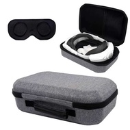 Waterproof Hard Carry Case with Lens Cover for Meta Quest 3 VR Headset and Game Controller Portable 