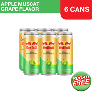 Red Bull Soda Energy Drink Apple Muscat Grape Fruit 250ml x 6 cans