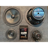 ENZONIC EN6.3CSQ 3 WAY SQ COMPONENT CAR AUDIO SPEAKER SYSTEM |  Sistem Pembesar Suara Kereta Kompone