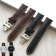 Substitute longines/longines L2 Famous Craftsman Genuine Leather Watch Strap L4 Army Flag Magnificent Series Men Women Watch Chain
