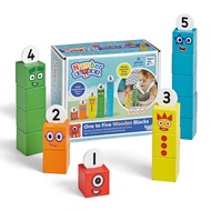 Hand2Mind - Numberblocks One to Five Wooden Blocks Educational Counting & Stacking Toy, Educational 