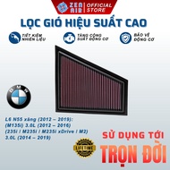 BMW L6 N55, M135i, 235i engine Air filter, high performance Air filter for lifetime use - Zen Air