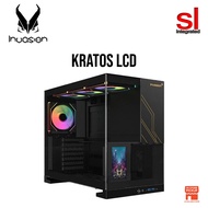 Invasion Kratos LCD Black Dual Chamber ATX Gaming Case