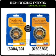 BEARING(1PCS) CRANKSHAFT 6304/6205 C3 ORIGINAL (ENDURO/SKF)EX5 /EX5 DREAM /WAVE100 /EX5 CLASS 1 /KRI