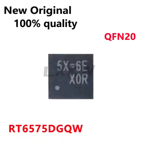 2-10/PCS New Original RT6575DGQW 5X=1J 5X=1E 5X=2K 5X= QFN20 Switching regulator chip In Stock