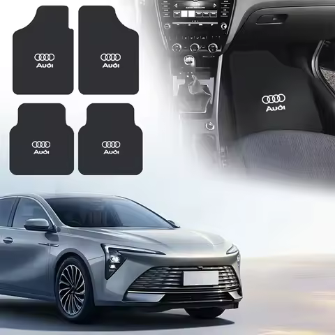 Car Floor Mats Auto Foot Pad Auto Interior Waterproof For All Seasons For Audi SLine A7 A3 A4 A6 A5 