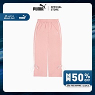 PUMA PRIME/SELECT - กางเกงวิ่งขายาว Modern Delight สำหรับผู้หญิง สีชมพู - 68956319
