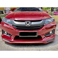 Honda City GM6 2014 2015 2016 Mugen RR Body kit Bodykit front side rear skirt led lip