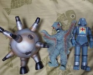 X-plus 鉄甲人大怪獸3隻