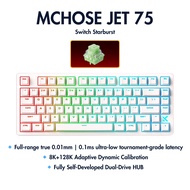 [SẴN GIAO] Bàn phím cơ gaming Mchose JET75 | Rapid Trigger | 8000hz | RGB