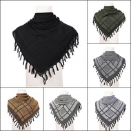 【Fast-selling】 Python Snake Pattern Men's Shemagh Scarf Male Desert Black Palestine Keffiyeh Women's