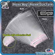 Plastik Duit Tarik / Transparent Plastic Bag / Bouquet Flower Surprise Double Self Adhesive Seal 蛋糕拉钱自粘袋