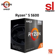 AMD Ryzen 5 5600/Ryzen 5 5600 (Tray) CPU Processors [6 Core 12 Threads] {PROCESSOR WITH COOLER}